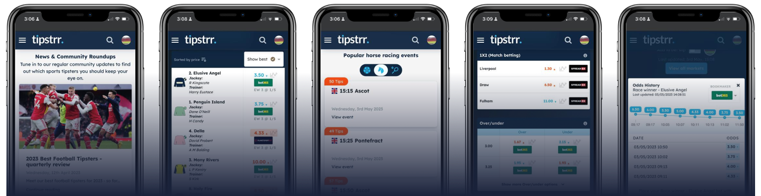 Tipstrr Screen Set